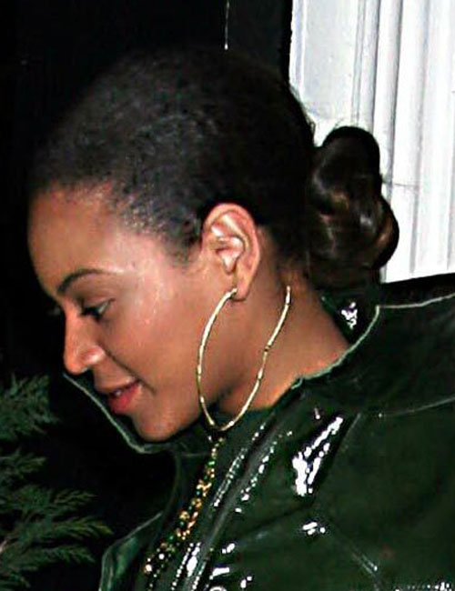 beyonce knowles pregnant pics. Beyonce#39;s hairline is showing